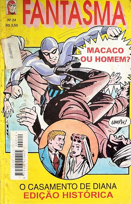 Gibi Fantasma #24 - Edição Histórica Autor (1996) [usado]