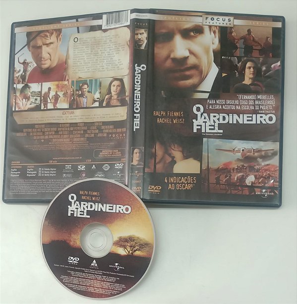 Dvd o Jardineiro Fiel Editora Fernando Meirelles [seminovo]