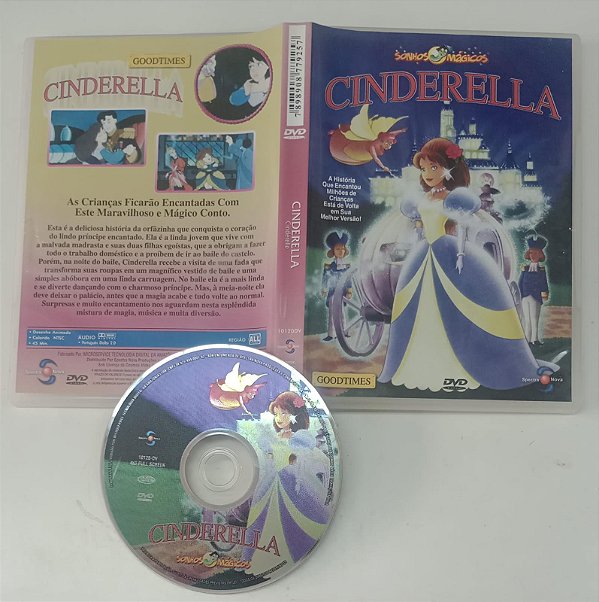 Dvd Cinderella ( Sonhos Mágicos ) Editora [usado]