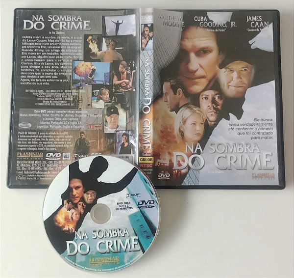 Dvd na Sombra do Crime Editora Ric Roman Waugh [usado]