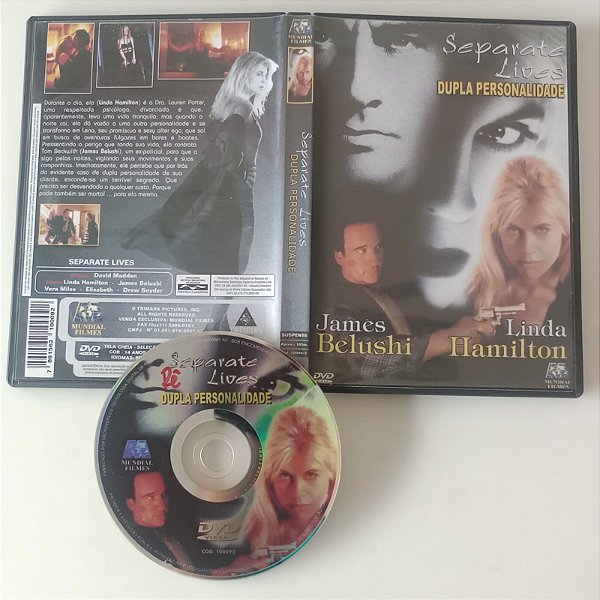 Dvd Dupla Personalidade (separate Lives) Editora David Madden [usado]