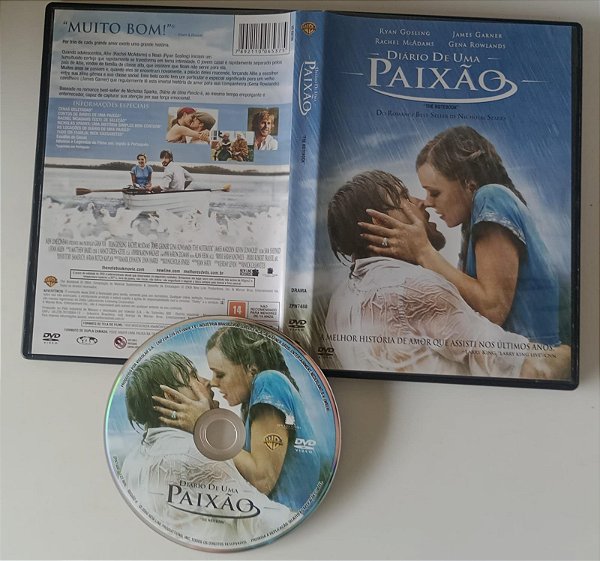 Dvd Diário de Uma Paixão Editora Nick Cassavetes [usado]