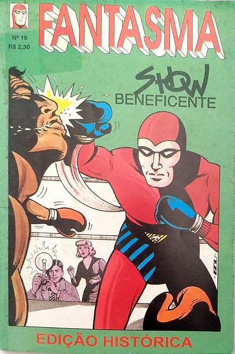 Gibi Fantasma #19 - Edição Histórica Autor (1995) [usado]