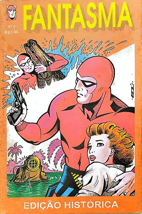 Gibi Fantasma #7 - Edição Histórica Autor (1994) [usado]