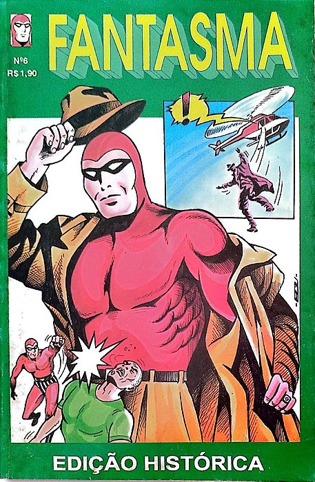Gibi Fantasma #6 - Edição Histórica Autor (1994) [usado]