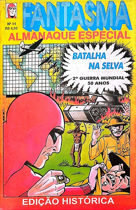 Gibi Fantasma #14 - Edição Histórica Autor (1995) [usado]