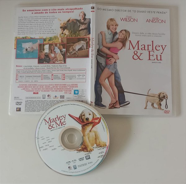 Dvd Marley e Eu Editora David Frankel [seminovo]