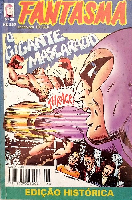 Gibi Fantasma #36 - Edição Histórica Autor (1997) [usado]