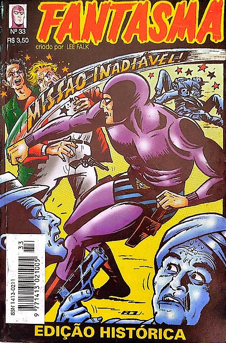 Gibi Fantasma #33 - Edição Histórica Autor (1997) [usado]