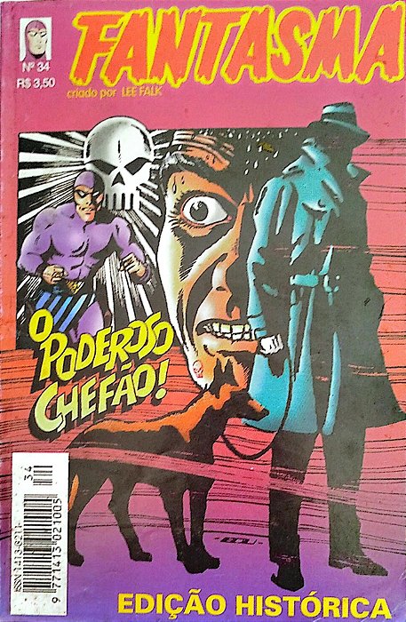 Gibi Fantasma #34 - Edição Histórica Autor (1997) [usado]