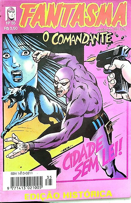 Gibi Fantasma #35 - Edição Histórica Autor (1997) [usado]