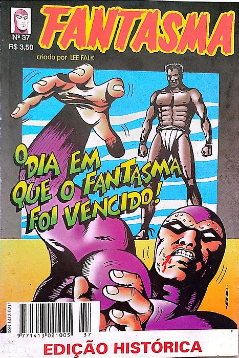 Gibi Fantasma #37 - Edição Histórica Autor (1997) [usado]