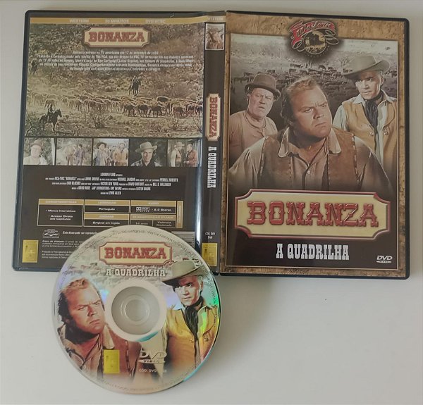 Dvd Bonanza - a Quadrilha Editora Lewis Allen [seminovo]