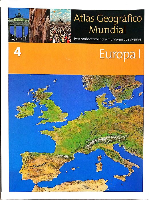 Livro Europa 1 - Atlas Geográfico Mundial Autor Deconhecido (2005) [usado]