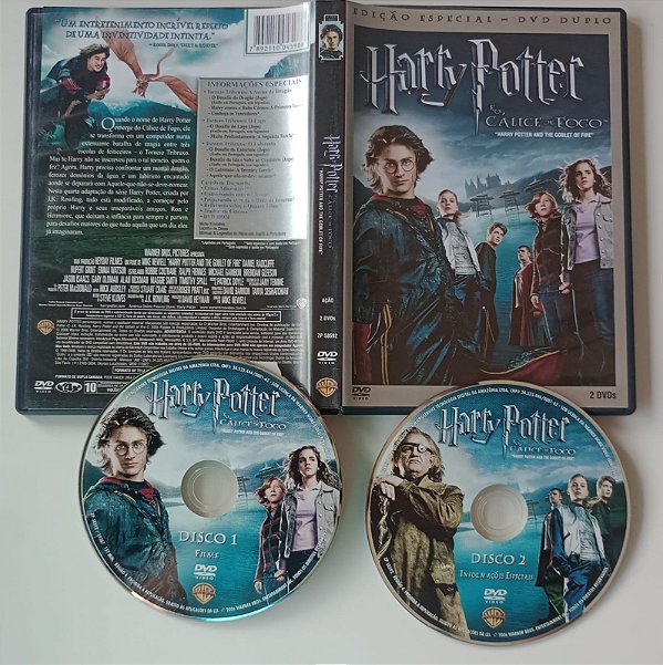 Dvd Harry Potter e o Cálice de Fogo [ Dvd Duplo ] Editora Mike Newell [usado]