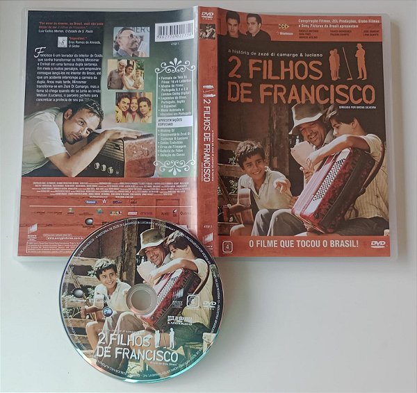 Dvd 2 Filhos de Francisco Editora Brend Silveira [seminovo]