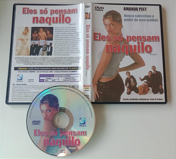Dvd Eles Só Pensam Naquilo Editora Peter M. Cohen [seminovo]