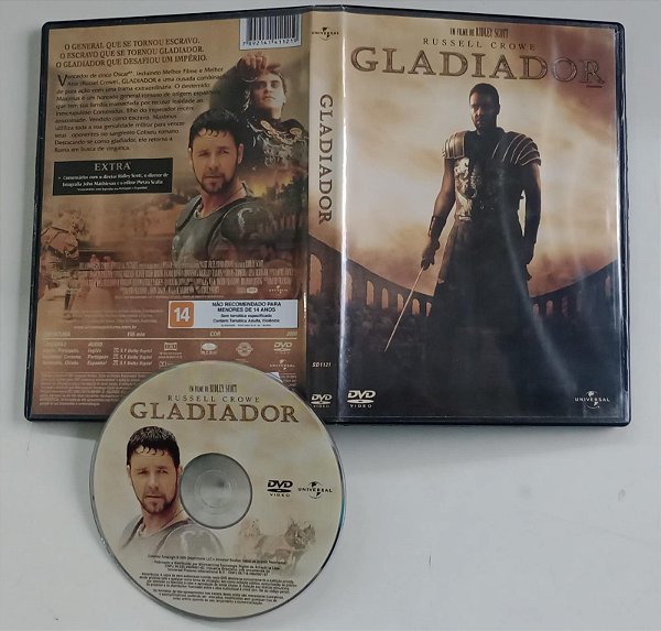 Dvd Gladiador Editora Ridley Scott [usado]