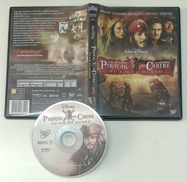 Dvd Piratas do Caribe - no Fim do Mundo Editora Gore Verbinski [usado]