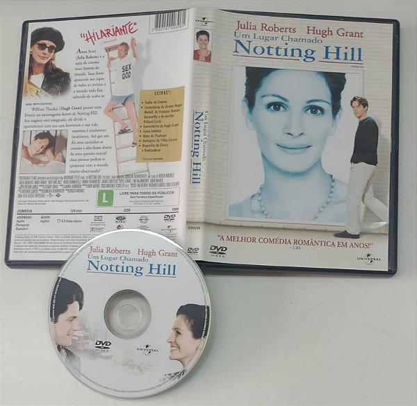 Dvd um Lugar Chamado Notting Hill Editora Roger Michell [seminovo]