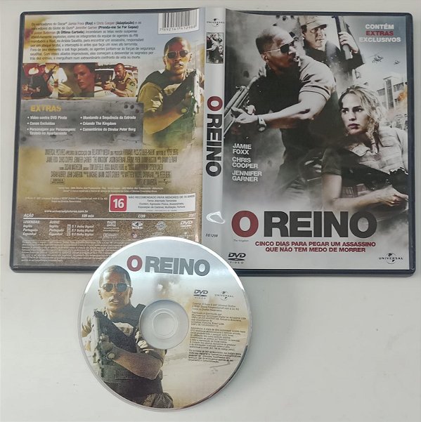 Dvd o Reino Editora Peter Berg [seminovo]