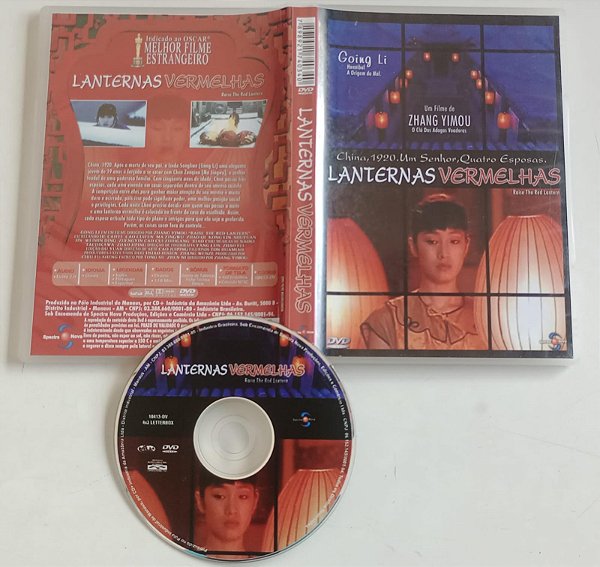 Dvd Lanternas Vermelhas Editora Zhang Yimou [usado]