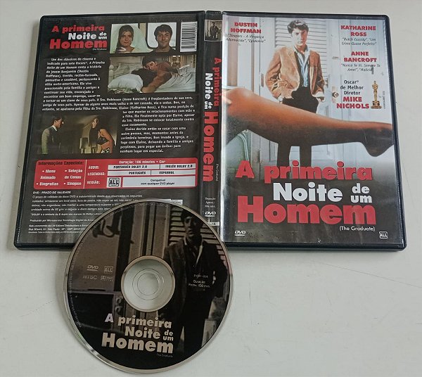 Dvd a Primeira Noite de um Homem Editora Mike Nichols [usado]