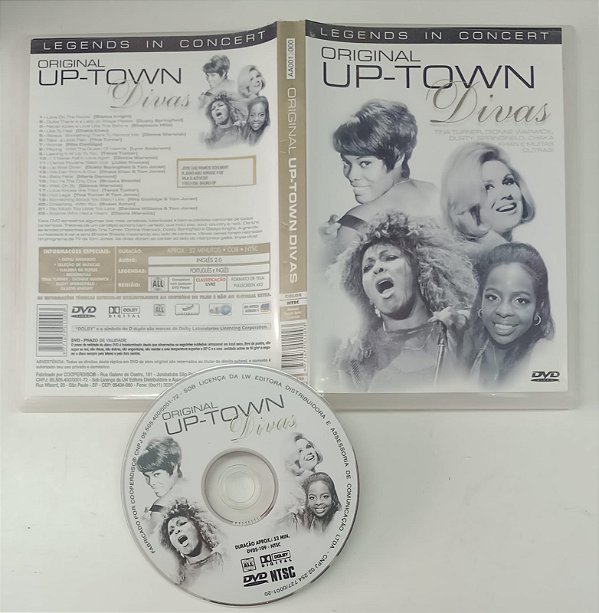 Dvd Original Up-town Divas Editora [usado]