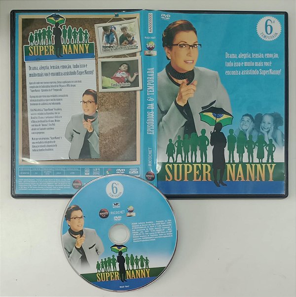 Dvd Supernanny - 6° Temporada Editora [seminovo]