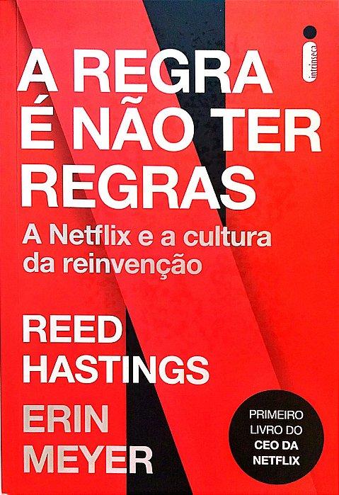 Livro a Regra é Não Regras Autor Hastings. Reed (2020) [seminovo]