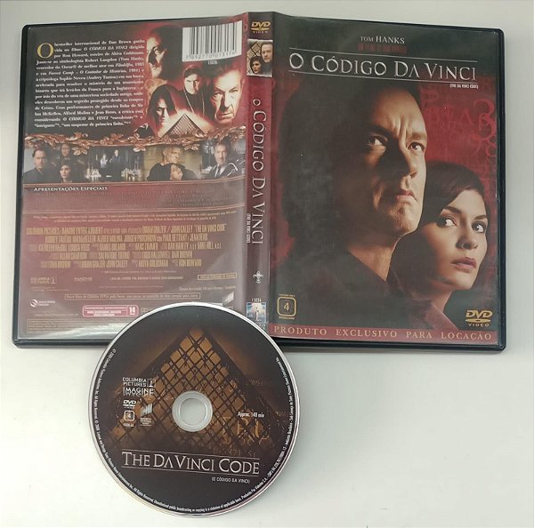 Dvd o Código da Vinci Editora Ron Howard [usado]