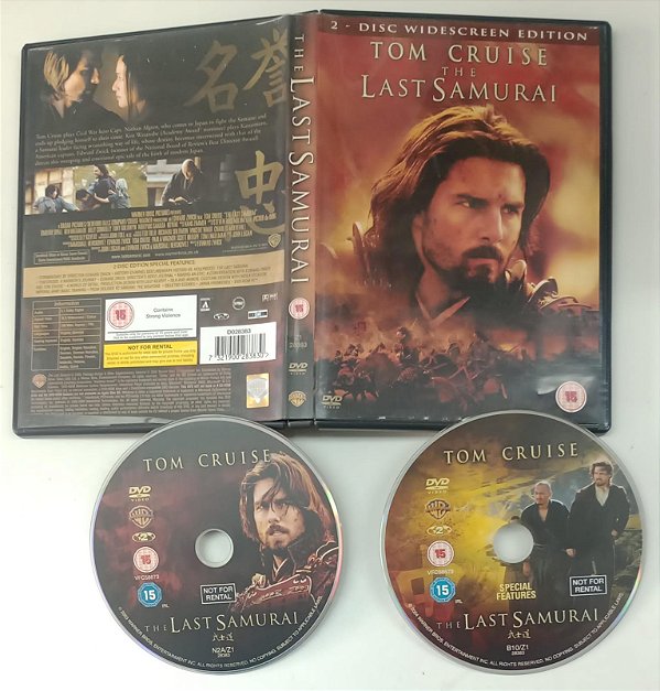 Dvd o Último Samurai [2 Dvds Ed. Importada] Editora Edward Zwick [usado]