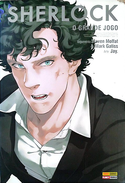 Gibi Sherlock: o Grande Jogo Autor (2017) [seminovo]