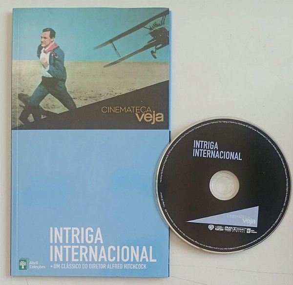 Dvd Intriga Internacional - Coleção Abril Cinemateca Editora Alfred Hitchcock [seminovo]