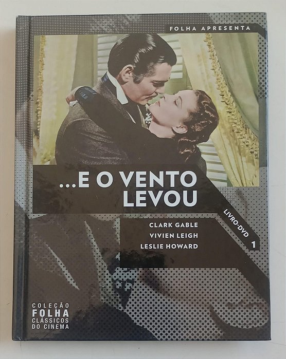 Dvd ... e o Vento Levou - Coleção Clássicos do Cinema Editora Victor Fleming [seminovo]
