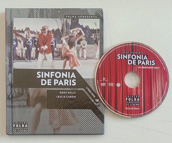 Dvd Sinfonia de Paris - Coleção Clássicos do Cinema Editora Vincente Minnelli [seminovo]