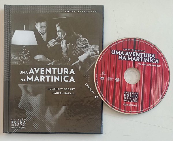 Dvd Uma Aventura na Martinica - Coleção Clássicos do Cinema Editora Howard Hawks [seminovo]