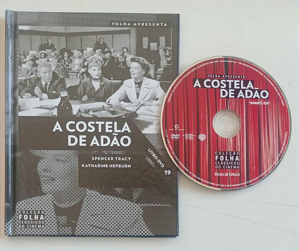 Dvd a Costela de Adão - Coleção Clássicos do Cinema Editora George Cuckor [seminovo]