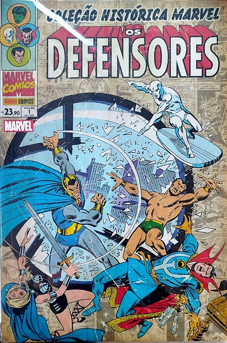 Gibi Coleção Histórica Marvel #1 - os Defensores Autor (2016) [seminovo]