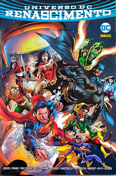 Gibi Universo Dc Renascimento - Capa Variante Autor (2017) [seminovo]