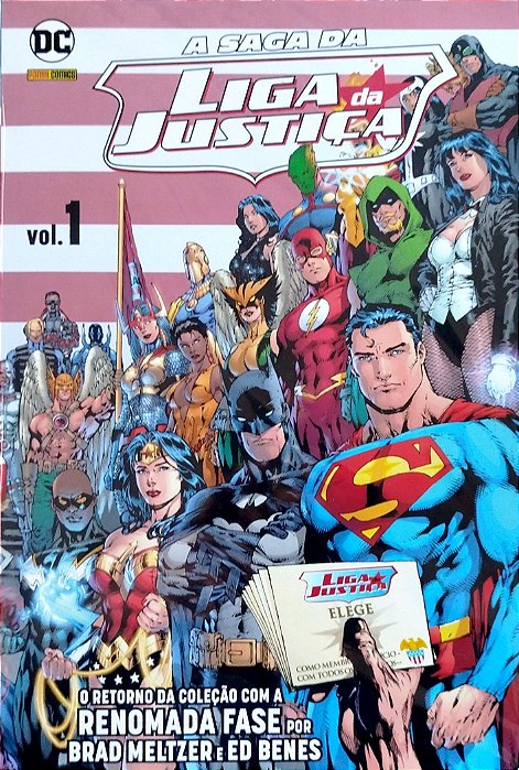 Gibi a Saga da Liga da Justiça#1 Autor (2024) [seminovo]