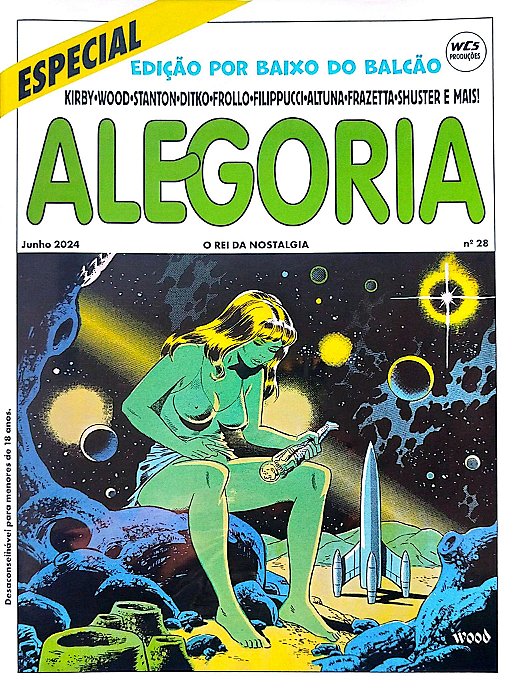 Gibi Alegoria #28 Autor (2024) [seminovo]