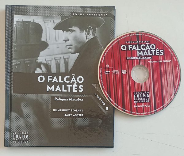 Dvd o Falcão Maltês - Coleção Clássicos do Cinema Editora John Huston [seminovo]