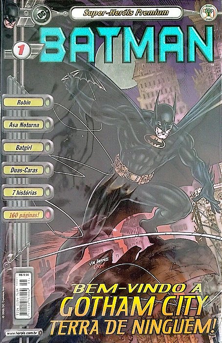 Gibi Batman #1 - Super-heróis Premium Autor (2000) [usado]