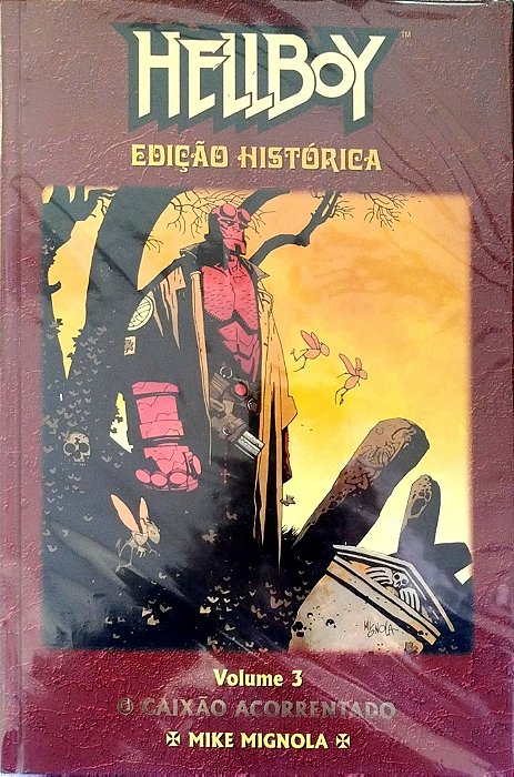 Gibi Hellboy Edição Histórica Volume 3 Autor (2014) [seminovo]