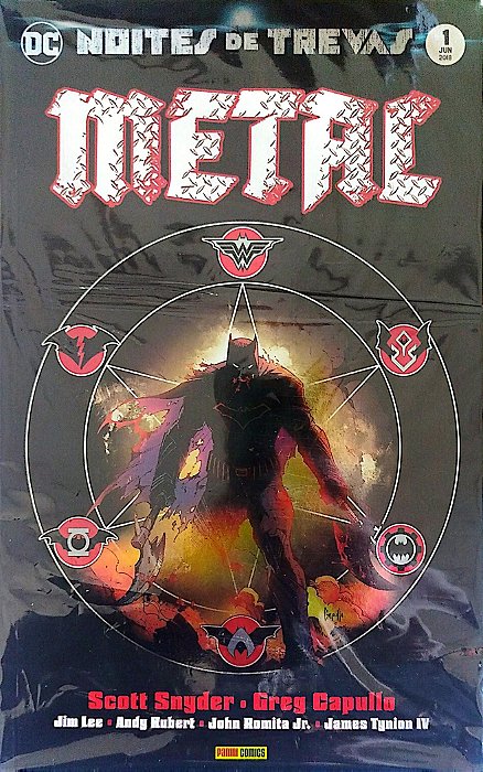 Gibi Noites de Trevas: Metal #1 Autor (2018) [seminovo]