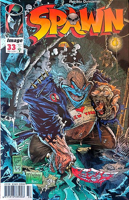 Gibi Spawn #33 Autor (1998) [usado]