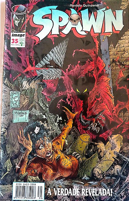 Gibi Spawn #35 Autor (1998) [usado]