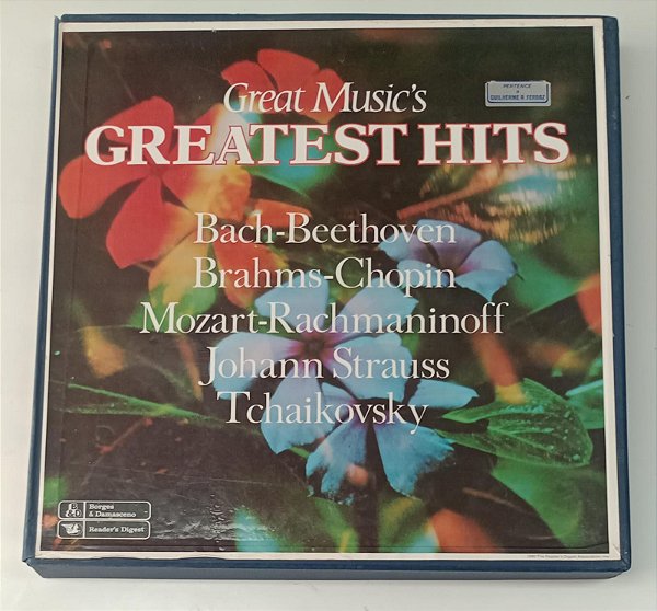 Disco de Vinil Box Great Music''s Greatest Hits [1980] Interprete Várias Orquestras (1980) [usado]