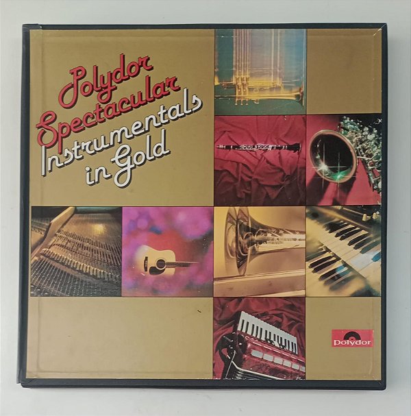Disco de Vinil Box Polydor Spetacular Instrumentals In Gold Interprete Vários Artistas (1983) [usado]
